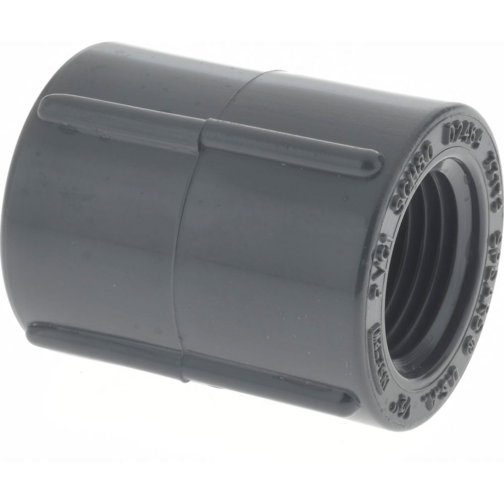 Value Collection 830-005 1/2" PVC Plastic Pipe Coupling