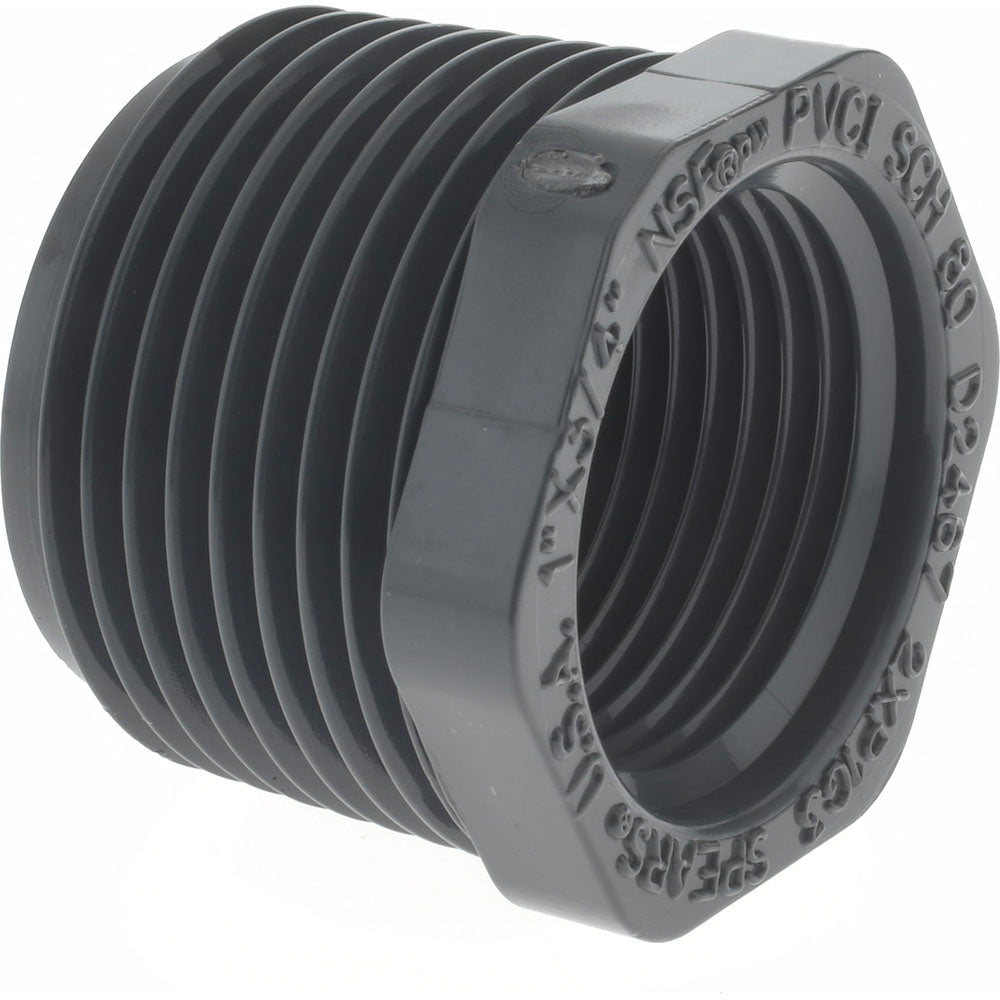 Value Collection 839-131 1 x 3/4" PVC Plastic Pipe Bushing