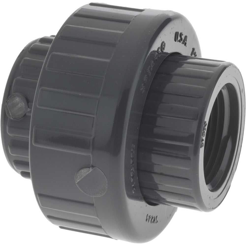 Pro-Source 898-010 1" PVC Plastic Pipe Union with EPDM O-Ring