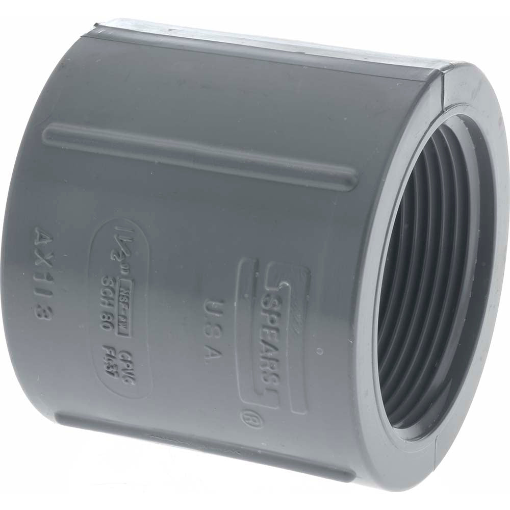 Value Collection 830-015C 1-1/2" CPVC Plastic Pipe Coupling