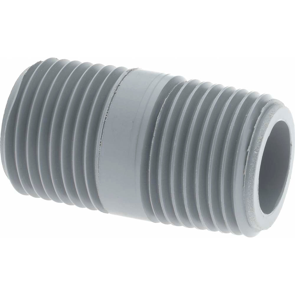 Value Collection 882-015C 1/2" Pipe, 1-1/2" Long CPVC Threaded Plastic Pipe Nipple
