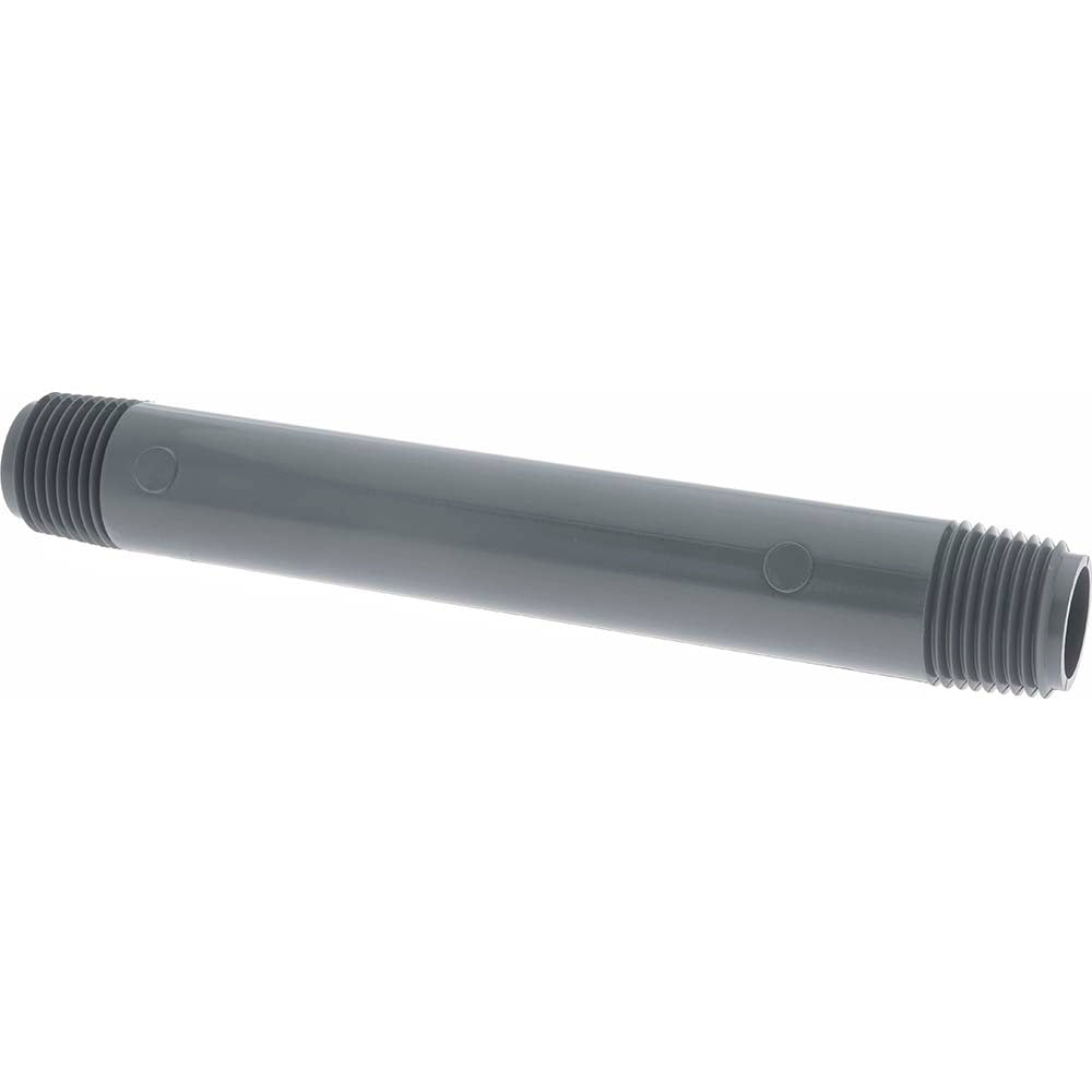 Value Collection 882-060C 1/2" Pipe, 6" Long CPVC Threaded Plastic Pipe Nipple