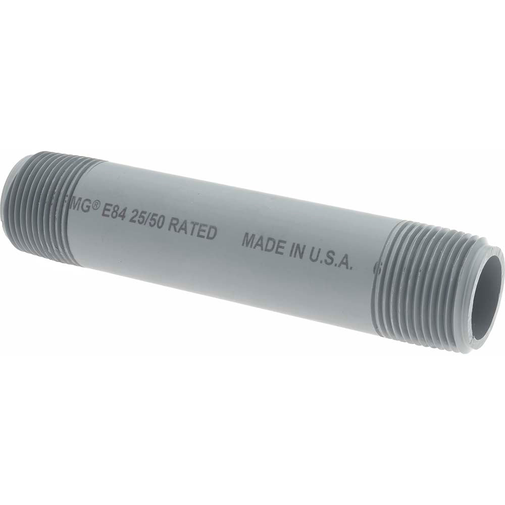Value Collection 884-060C 1" Pipe, 6" Long CPVC Threaded Plastic Pipe Nipple