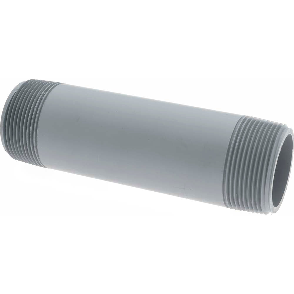 Value Collection 886-060C 1-1/2" Pipe, 6" Long CPVC Threaded Plastic Pipe Nipple