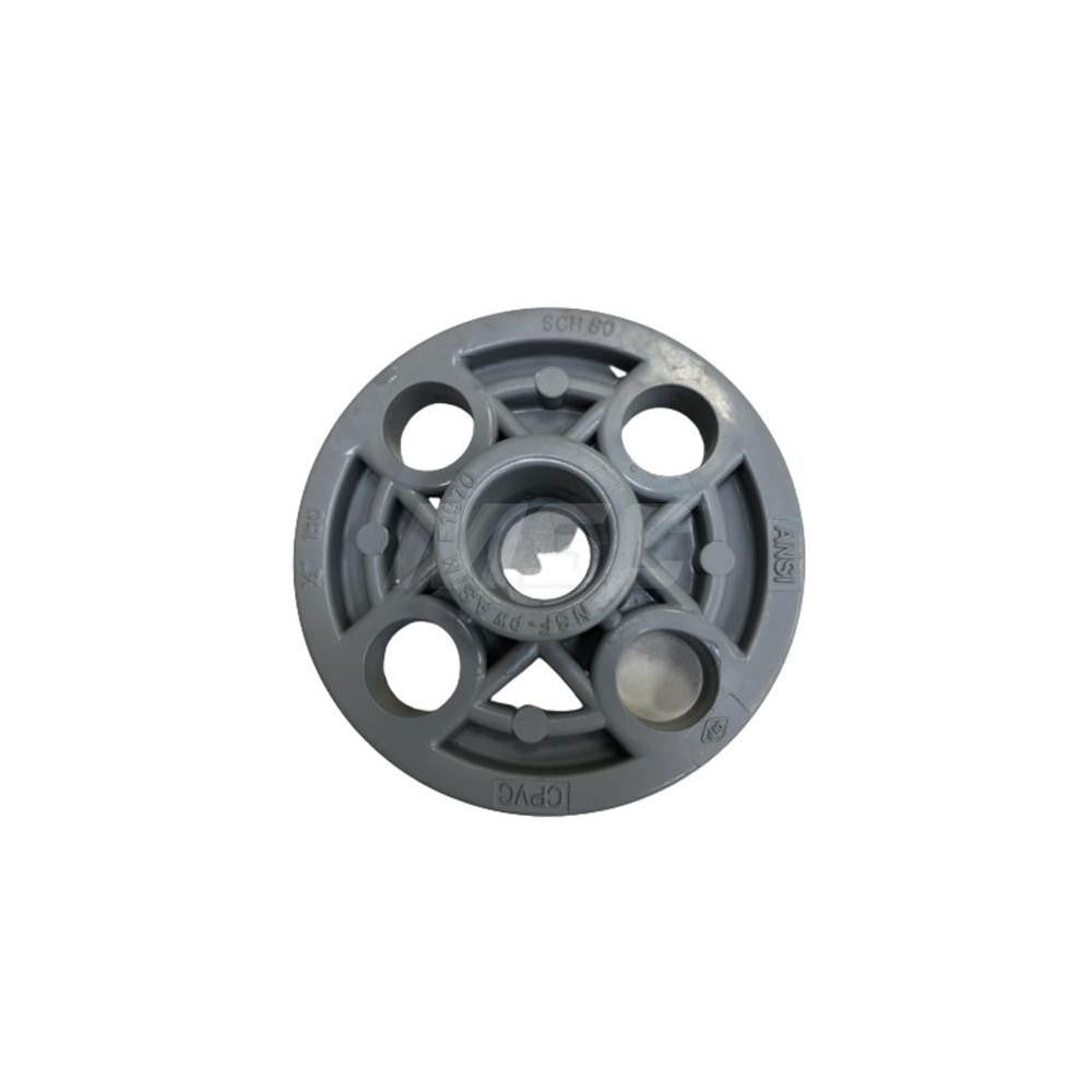 Pro-Source 851-060C 6" CPVC Plastic Pipe Flange (One Piece)