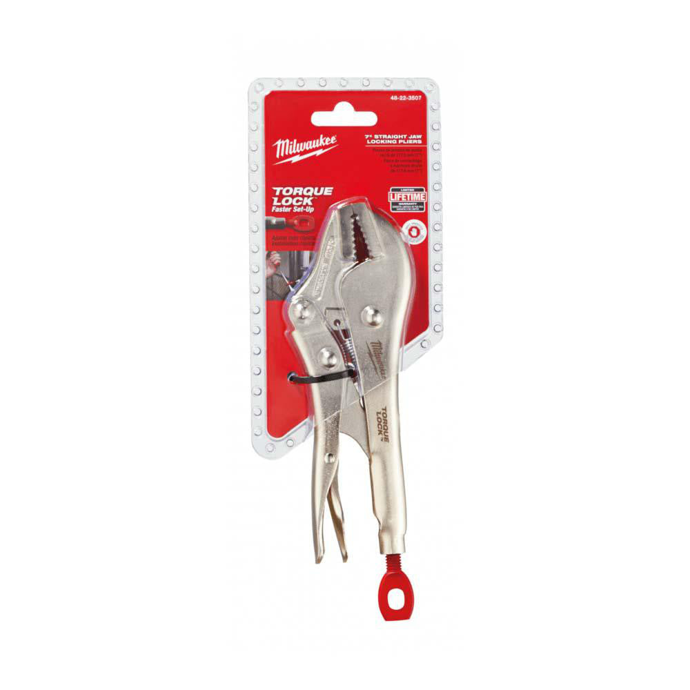 Milwaukee Tool 48-22-3507 Locking Plier Straight Jaw