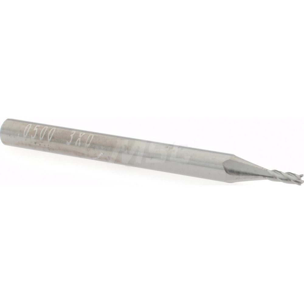 Accupro 12276827 Square End Mill 0.05" Dia, 0.15" LOC, 4 Flutes, Solid Carbide