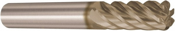 Seco 03060304 Corner Radius End Mill 12 mm Dia, 30 mm LOC, 1 mm Radius, 6 Flutes, Solid Carbide