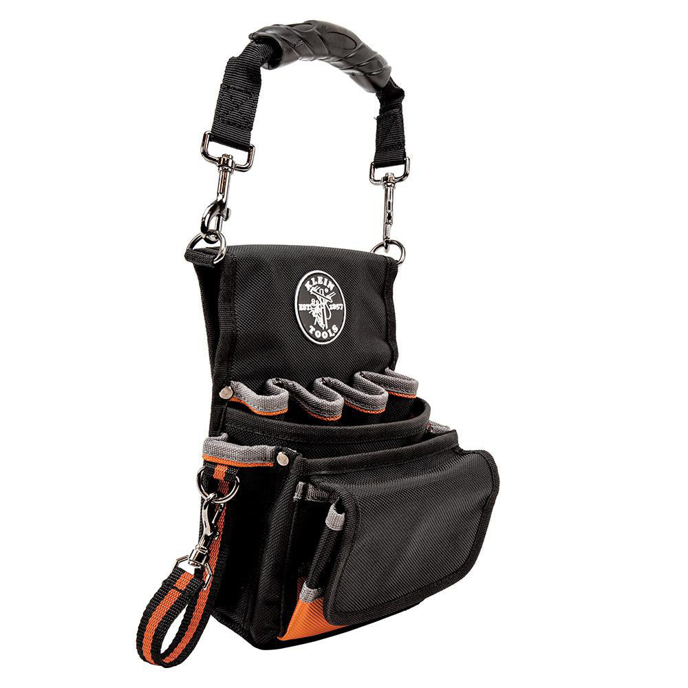 Klein Tools 5242 Tool Pouch 9 Pockets, Black