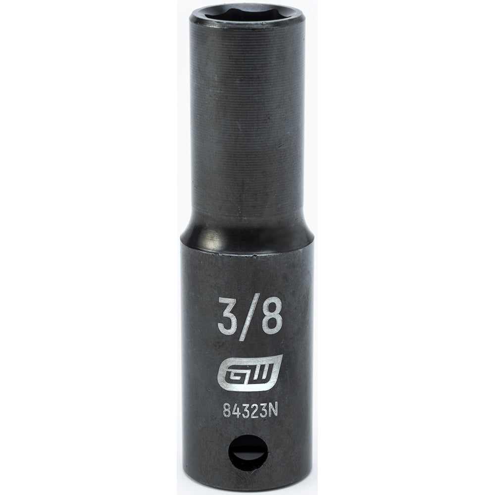 GEARWRENCH 84323N Impact Socket 3/8" Drive, 3/8" Socket, Hex Drive