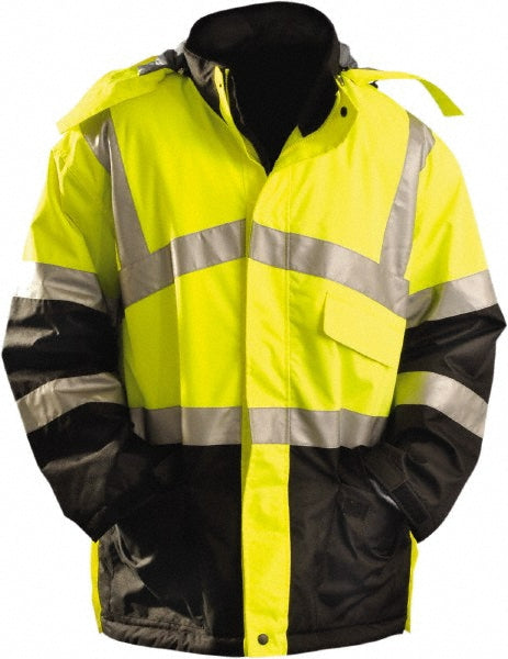 OccuNomix LUX-TJCW-Y2X Cold Weather Jacket Size 2X-Large, Polyester, Zipper Closure