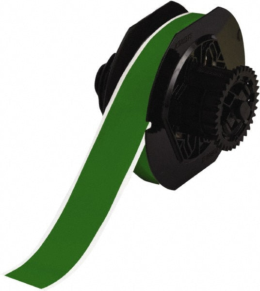 Brady 142009 Vinyl Tape 1-1/8" x 100', Green