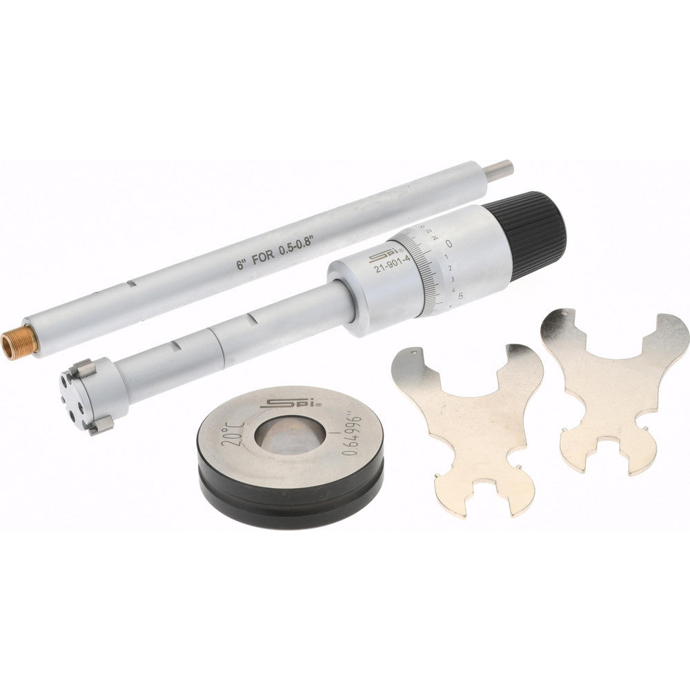 SPI CMS160725044 Mechanical Hole Micrometer 0.6500 to 0.8000" Range
