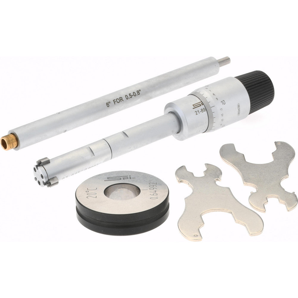 SPI CMS160713032 Mechanical Hole Micrometer 0.5000 to 0.6500" Range