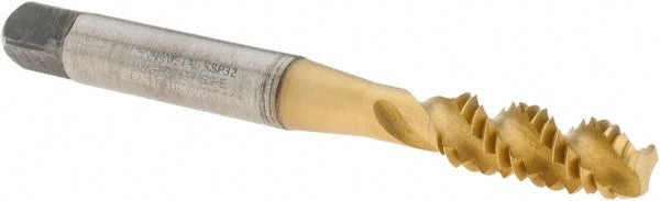 Kennametal 6140637 Spiral Flute Tap 1/4-20, 3 Flute, Modified Bottoming Chamfer, Cobalt, Multi-layer Finish