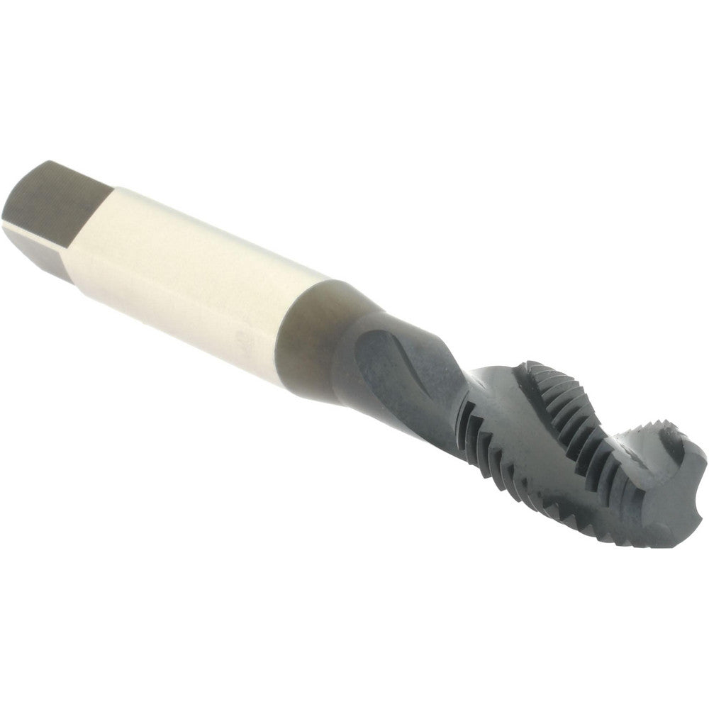 Accupro T1697435 Spiral Flute Tap M10 x 1.25, 3 Flute, Modified Bottoming, 6H Class of Fit, Vanadium High Speed Steel, Oxide Finish