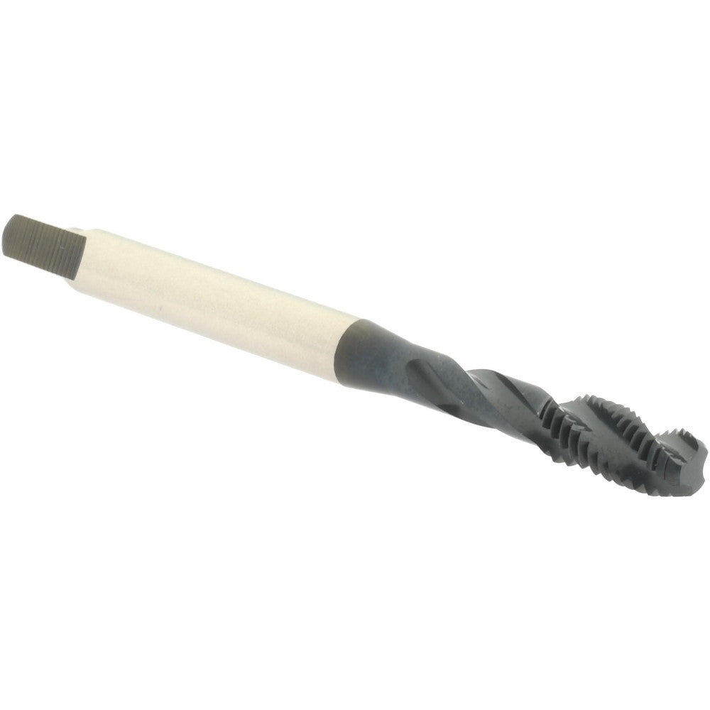 Accupro T1697284 Spiral Flute Tap M5 x 0.80, 3 Flute, Modified Bottoming, 6H Class of Fit, Vanadium High Speed Steel, Oxide Finish