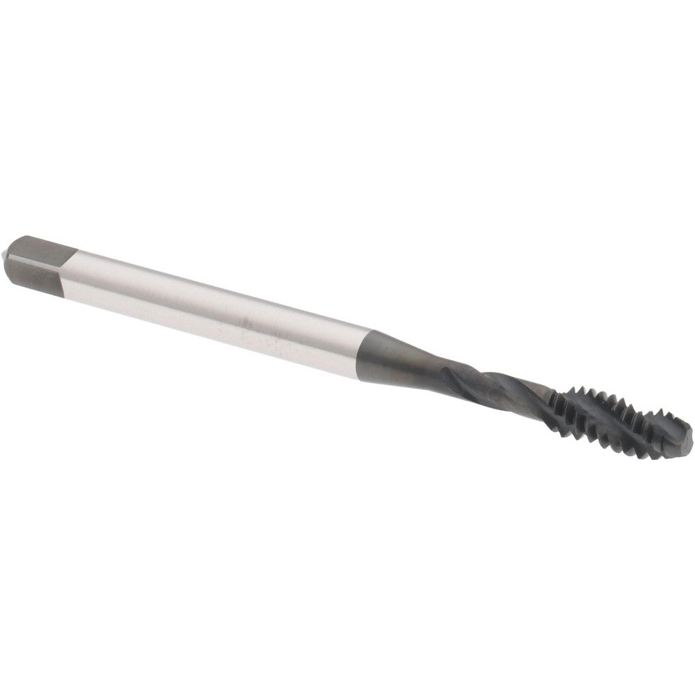 Accupro T1634243 Spiral Flute Tap #6-32, 3 Flute, Bottoming, 2B Class of Fit, Vanadium High Speed Steel, Oxide Finish