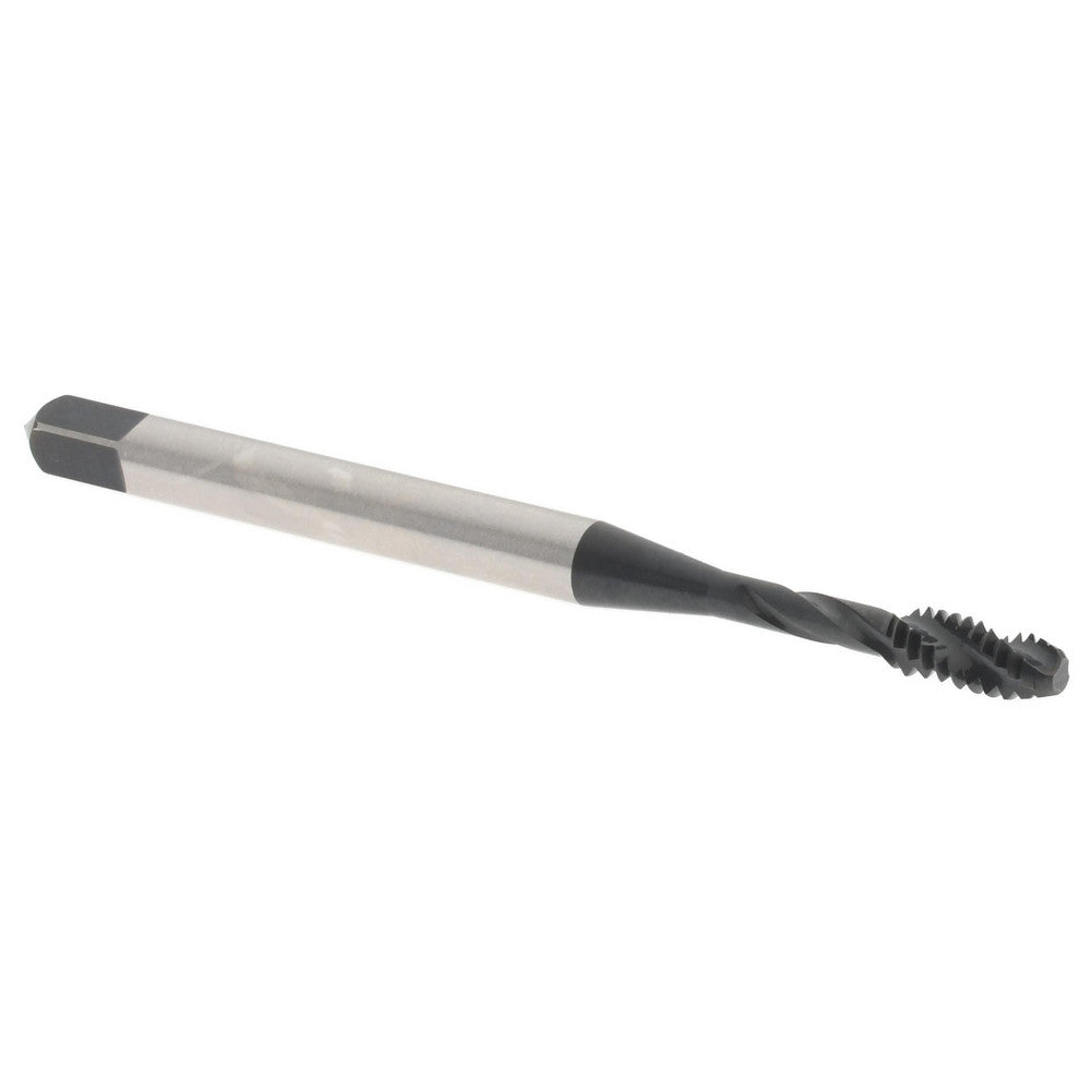 Accupro T1634165 Spiral Flute Tap #4-40, 3 Flutes, Bottoming, Vanadium High Speed Steel, Oxide Coated