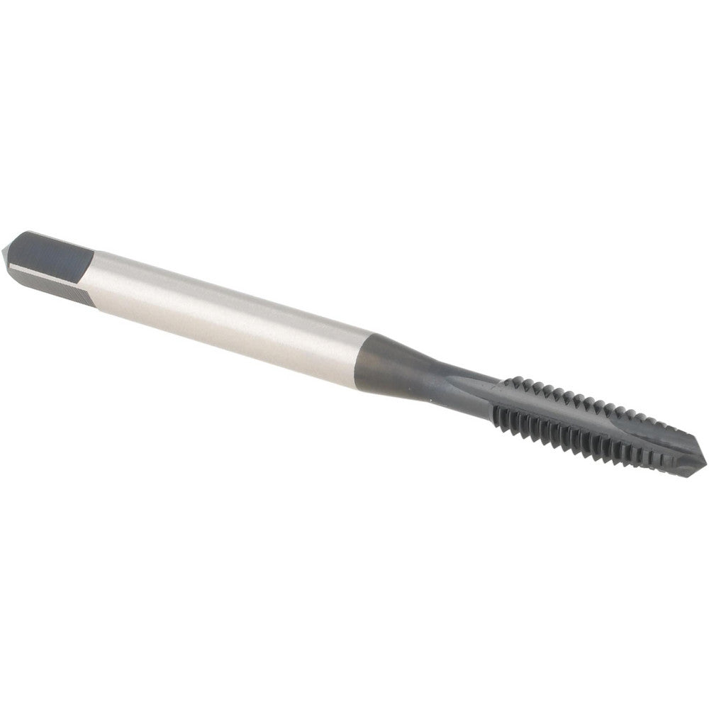 Accupro T1640283 Spiral Point Tap #8-32, 3 Flutes, Plug, 2B, Vanadium High Speed Steel, Oxide Finish