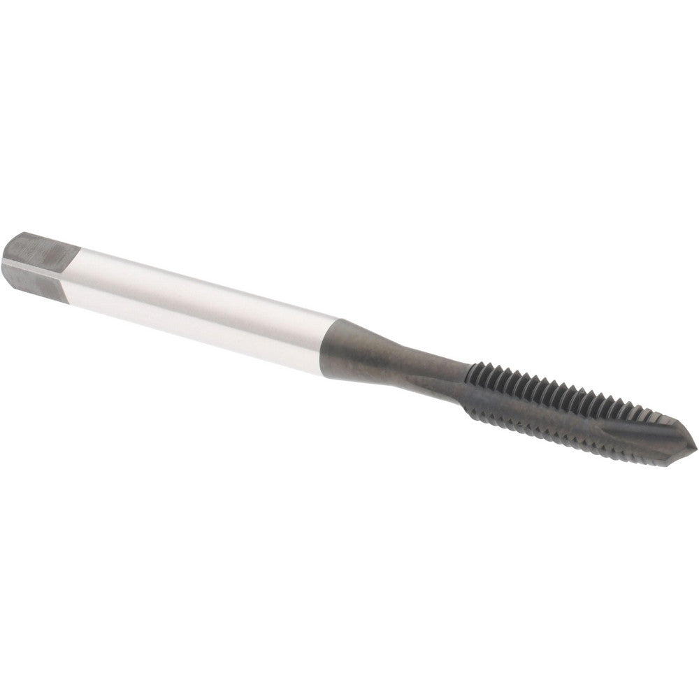 Accupro T1640343 Spiral Point Tap #10-32, 3 Flutes, Plug, 2B, Vanadium High Speed Steel, Oxide Finish