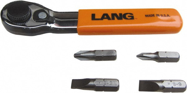 Lang 5221 5 Pc Ratcheting Bit Driver Set