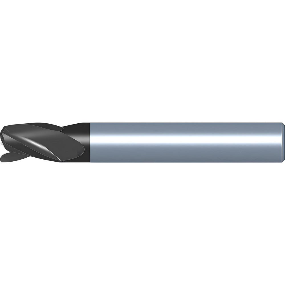 Kennametal 6146894 Corner Chamfer End Mill 4.50 mm Dia, 5.00 mm LOC, 3 Flute, 0.10 mm Chamfer Width, Solid Carbide