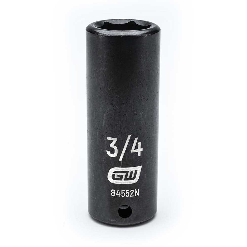 GEARWRENCH 84552N Impact Socket 1/2" Drive, 3/4" Socket, Hex Drive
