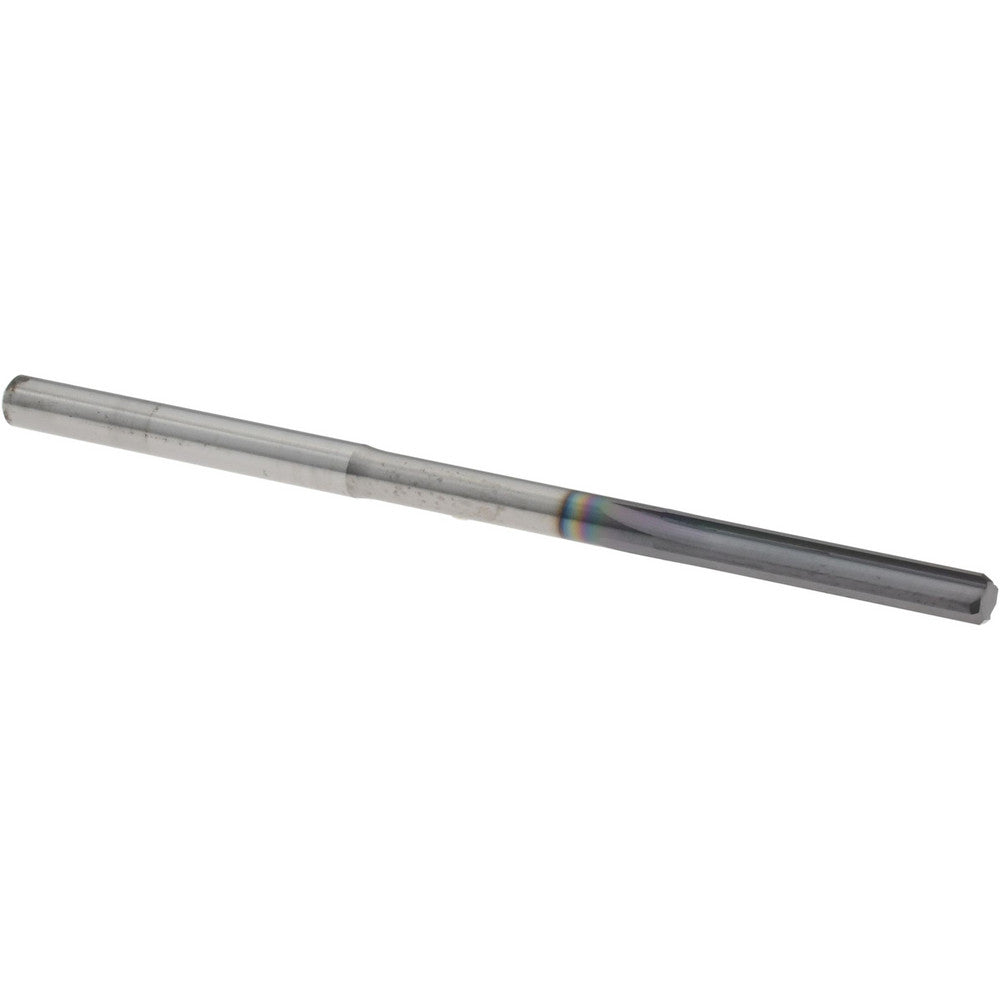 Harvey Tool RSB1180-C3 Chucking Reamer 3 mm Dia, 2-1/2" OAL, 3/4" Flute Length, Straight Flute, Straight-Cylindrical Shank, Solid Carbide