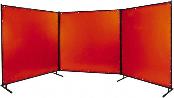 Steiner 538-8X8 8' Wide x 8' High, 14mm Thickness, Transparent Vinyl Portable Welding Screen