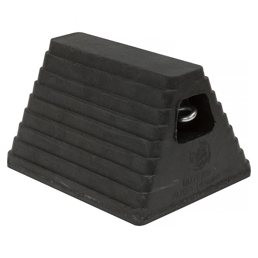 Buyers Products WC6810L Rubber Wheel Chock 8" OAL