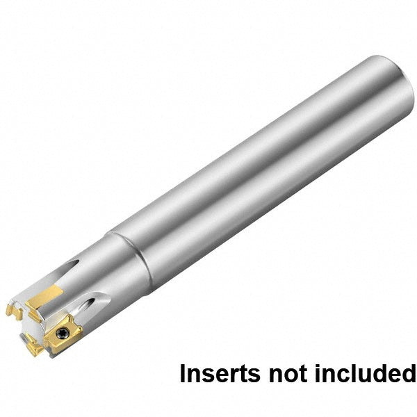 Kennametal 6140056 Indexable Square-Shoulder End Mill M4D100L1104C100L450, 1" Cut Dia, 11 mm Max Depth of Cut, 1" Dia Cylindrical Shank