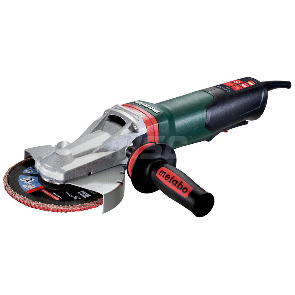 Metabo 613085420 Corded Angle Grinder 6" Wheel Dia, 9,600 RPM, 5/8-11 Spindle