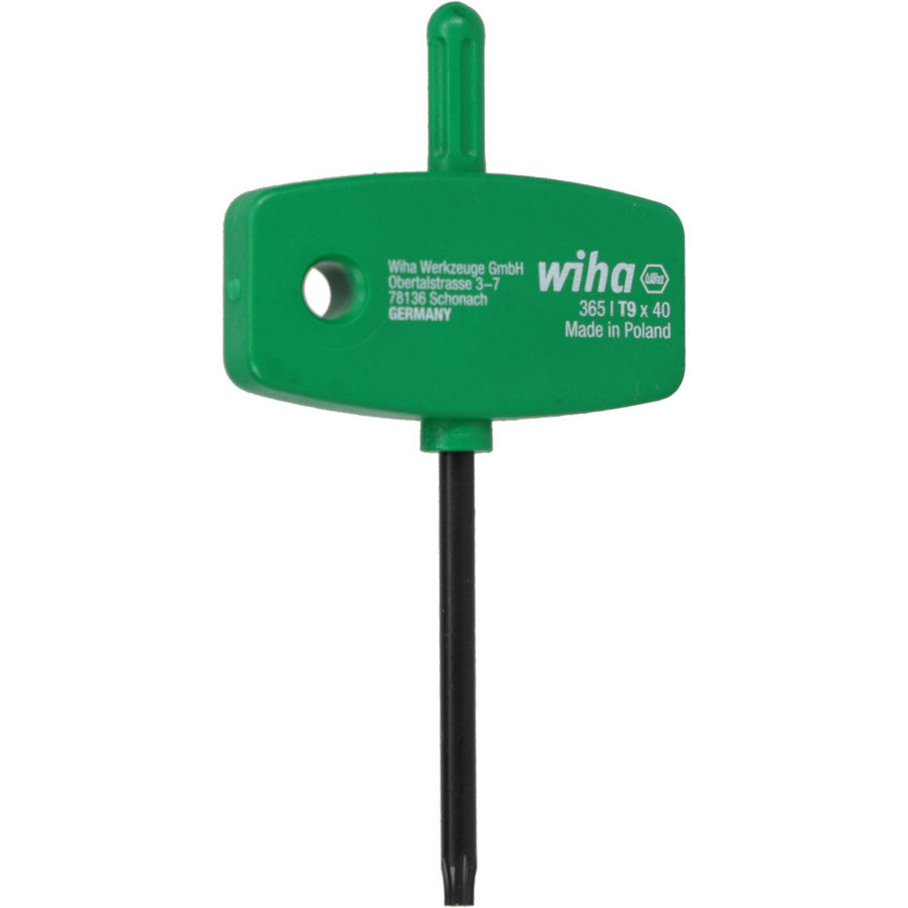Wiha 36519 Torx Key Wing Handle, T9, 2.9" OAL