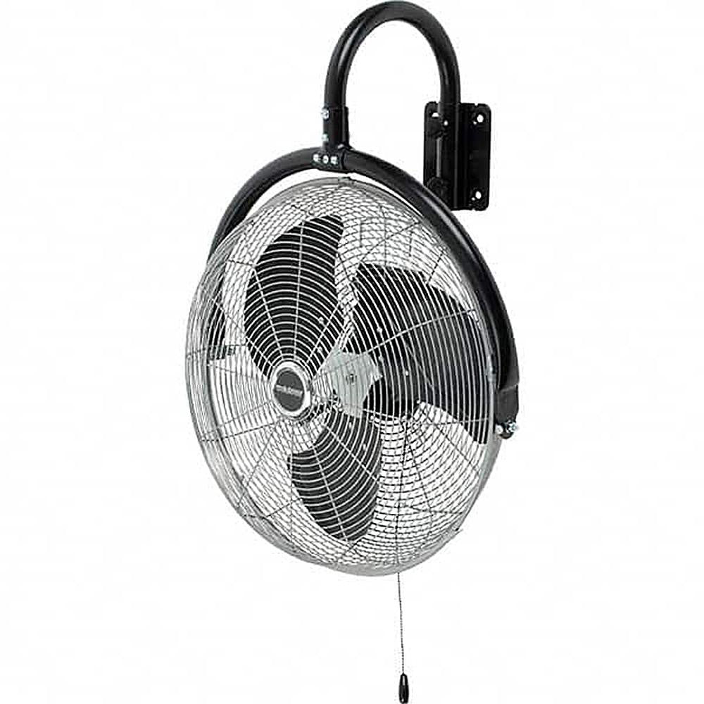 Pro-Source CED241M 20" Blade, 1/3 hp, 6,039 Max CFM, Wall-Mount Fan