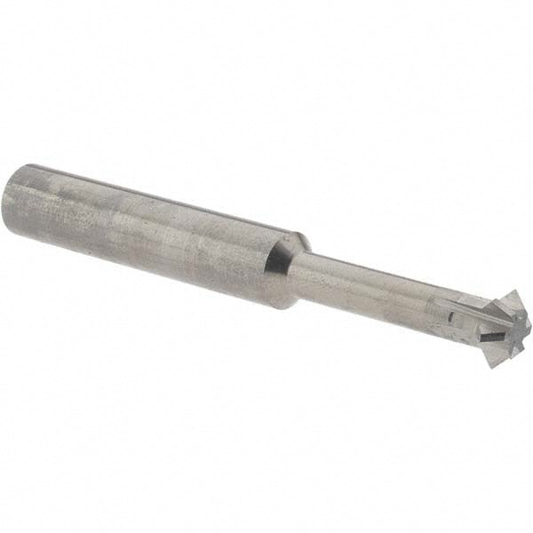 Accupro 38900239 Double Angle Milling Cutter 90 °, 5/16" Cut Dia, 1/8" Cut Width, 5/16" Shank Dia, Solid Carbide