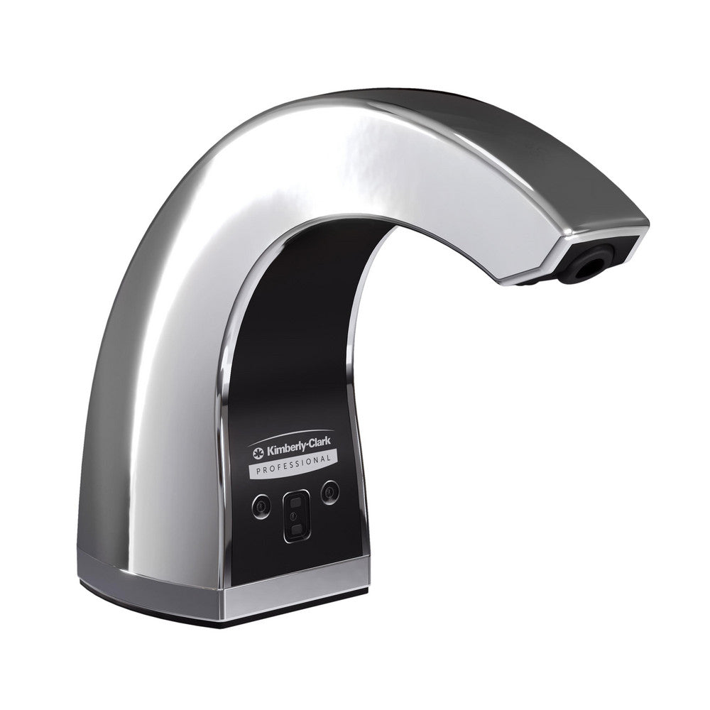 Kimberly-Clark Professional 47604 Touchless Counter Mount Skin Care Dispenser, Chrome, 1.5 L Capacity, 2.12" x 4.25" x 5.56"
