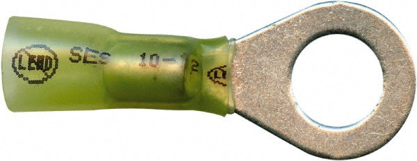 Nat'L Standard Parts Assoc MSC-23766-LF Closed Eyelet Ring Terminal Partially Insulated, 12 to 10 AWG, Solder Connection