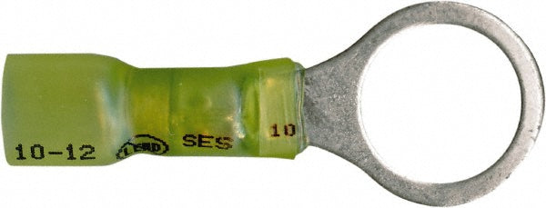Nat'L Standard Parts Assoc MSC-KP151572-LF Closed Eyelet Ring Terminal Partially Insulated, 12 to 10 AWG