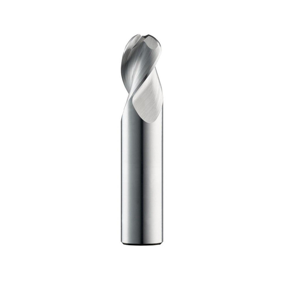 Kyocera SGS Precision Tools 34918 Ball End Mill 0.25" Dia, 1" LOC, 3 Flute, Solid Carbide