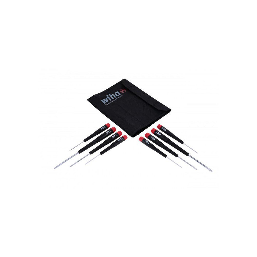 Wiha 26199 Screwdriver Set 8 Pc, Phillips & Slotted