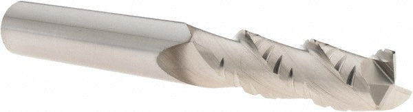 Kyocera SGS Precision Tools 33468 Corner Radius End Mill 1/2" Dia, 1-5/8" LOC, 0.03" Radius, 3 Flutes, Solid Carbide