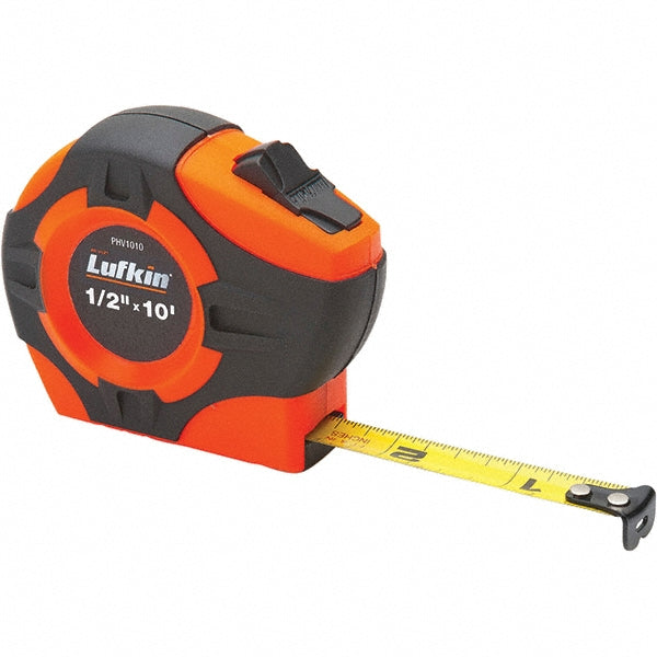Lufkin PHV1048CMEN Tape Measure 26' Long, 1" Width, Yellow Blade