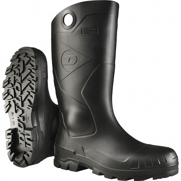 Dunlop Protective Footwear 86776.6 Work Boot Size 6, PVC, Steel Toe