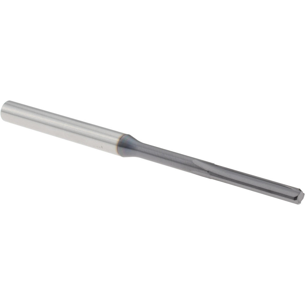 Harvey Tool RSB1265-C3 Chucking Reamer 0.1265" Dia, 3" OAL, 3/4" Flute Length, Straight Flute, Straight-Cylindrical Shank, Solid Carbide