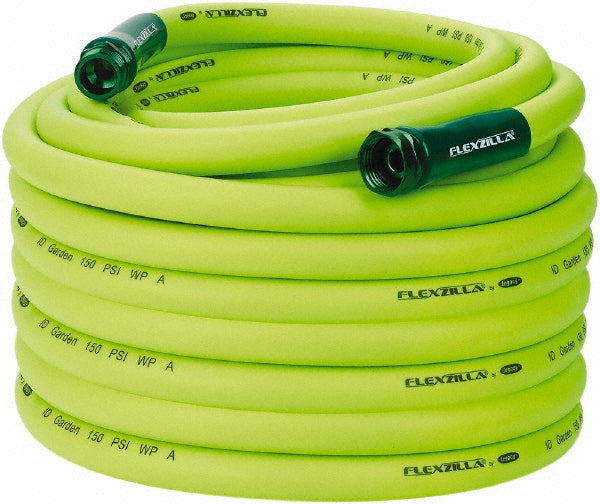 Legacy HFZG6100YW Garden Hose 100 ft, 3/4" GHT Thread, Green, Hybrid Polymer, 150 psi