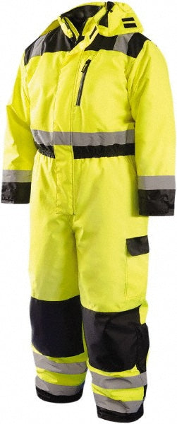 OccuNomix LUX-WCVL-YXL Coveralls Size X-Large, Polyester