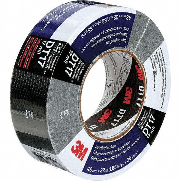 3M 7100158390 Duct Tape 2" Wide, 32 m Long, 17 mil Thick, Polyethylene Foam