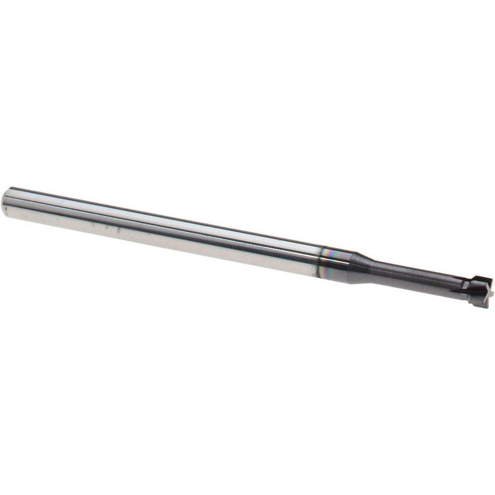 Harvey Tool 846410-C3 Back Chamfer 0.115" Dia, 90 °, 0.011" Chamfer, 5 Flutes, Solid Carbide, Burr End