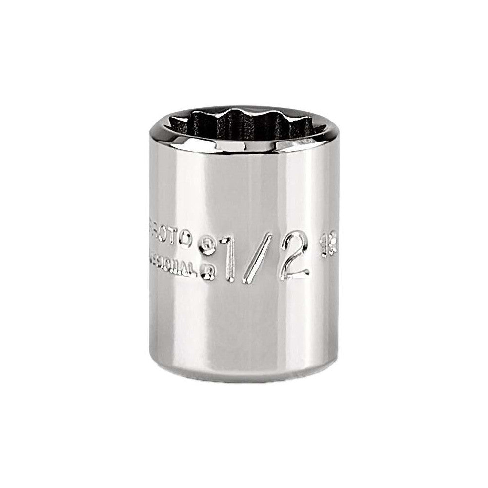 Proto J4716T Hand Socket 1/2" Socket, 12-Point